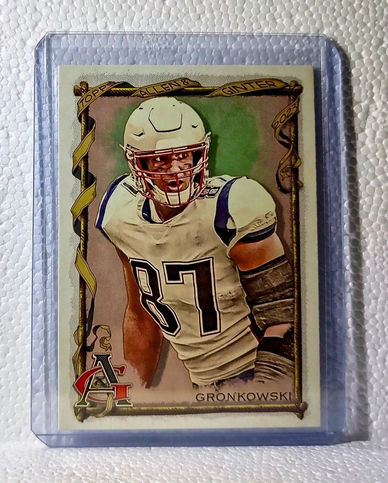 Rob Gronkowski 2023 Topps Allen & Ginter NFL #419 Football Card Patriots