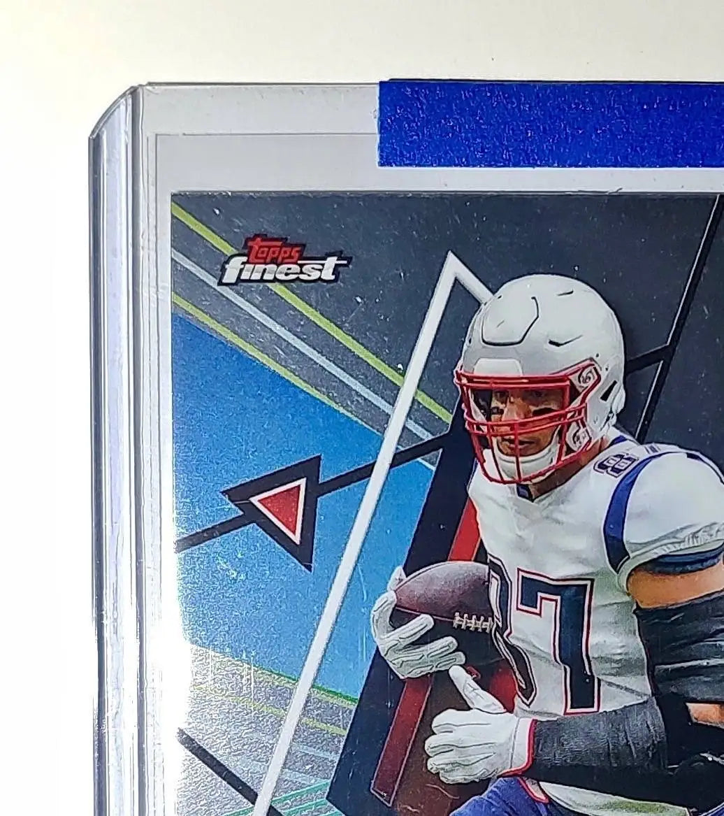 Rob Gronkowski 2023 Topps Finest NFL #213 Football Card New England Patriots - Football Card Single