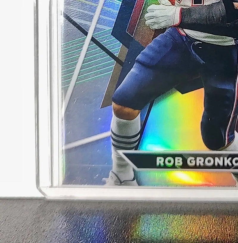 Rob Gronkowski 2023 Topps Finest NFL #213 Refractor Card New England Patriots - Football Card Single