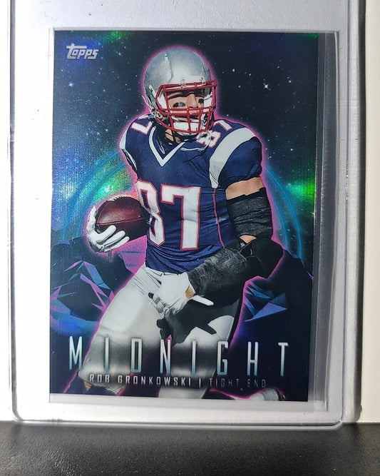 Rob Gronkowski 2023 Topps Midnight NFL #331 Card New England Patriots - Football Card Single