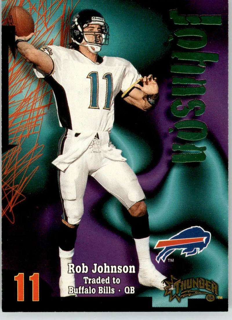 Rob Johnson - 1998 SkyBox Thunder - #98 - Football