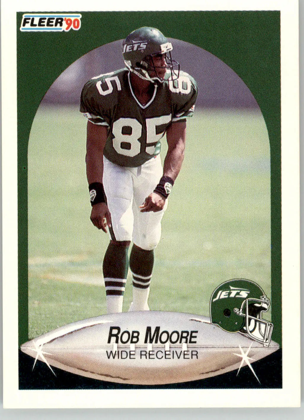 Rob Moore - 1990 Fleer Update - #U-77 - RC Football