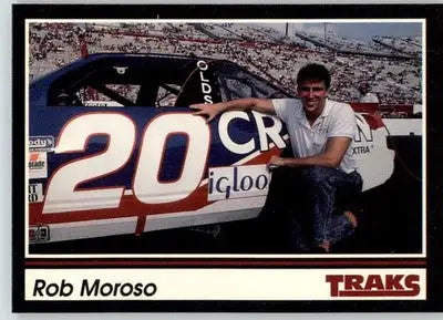 Rob Moroso - 1991 Traks - #125 - Racing - Racing Card Single
