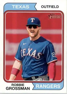 Robbie Grossman - 2023 Topps Heritage - #600 - Baseball - Baseball Card Single