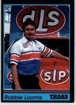 Robbie Loomis - 1991 Traks - #143 - RC Racing - Racing Card Single