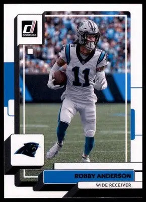 Robby Anderson 2022 Donruss #235 Carolina Panthers - Football Card Single