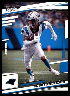 Robby Anderson 2022 Panini Prestige #43 Carolina Panthers - Football Card Single