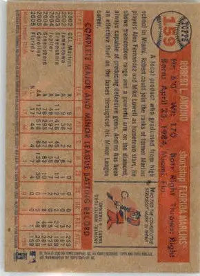 Robert Andino - 2006 Topps Heritage - #159 - RC AUTO Baseball - Baseball Card Single