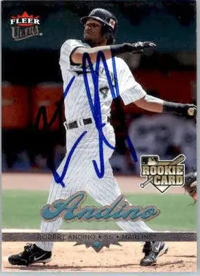 Robert Andino - 2006 Ultra - #184 - RC AUTO Baseball - Baseball Card Single