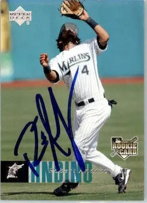 Robert Andino - 2006 Upper Deck - #297 - RC,AUTO Baseball - Baseball Card Single