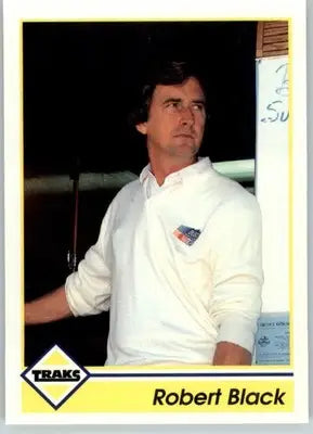 Robert Black - 1992 Traks - #150 - Racing - Racing Card Single