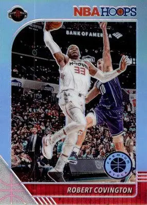Robert Covington - 2019-20 Hoops Premium Stock - #277 - Prizms Silver Basketball - Basketball Card Single