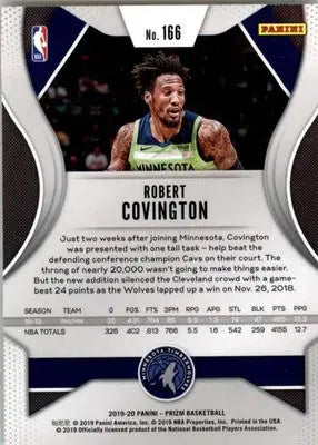 Robert Covington - 2019-20 Panini Prizm - #166 - Basketball - Basketball Card Single