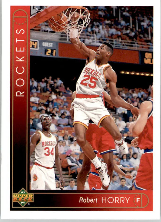 Robert Horry - 1993-94 Upper Deck - #86 - Basketball - Basketball Card Single