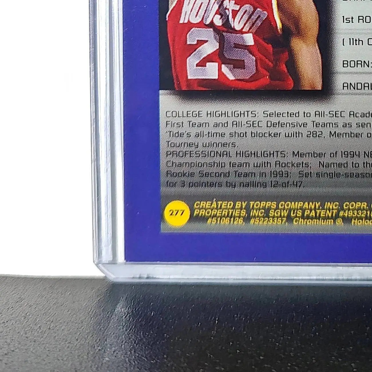 Robert Horry 1994-95 Topps Finest #277 Collegiate Best