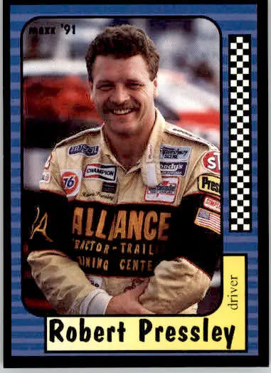 Robert Pressley - 1991 Maxx - #147 - RC Racing - Racing Card Single