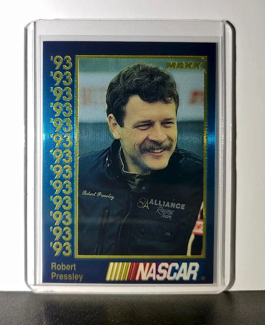 Robert Pressley 1993 Maxx Premier Plus Racing #59 NASCAR Card Alliance Racing - Racing Card Single
