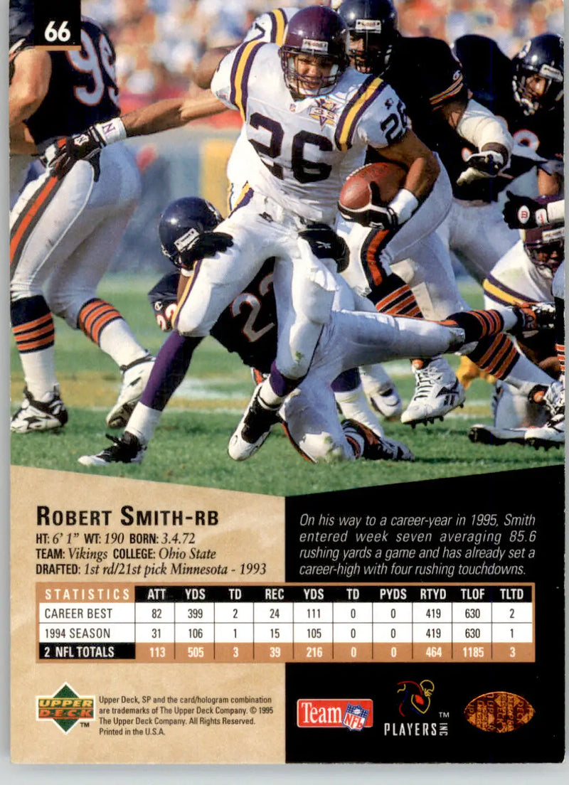 Robert Smith - 1995 SP - #66 - Football - Football Card Single