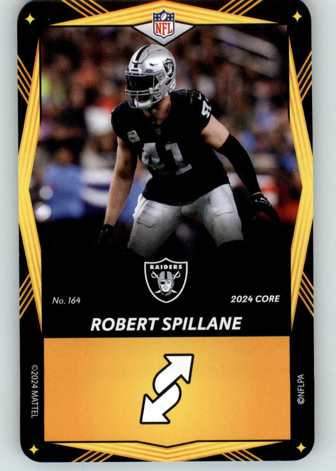 Robert Spillane - 2024 UNO Elite Core Edition - Yellow - #164 - Football - Football Card Single