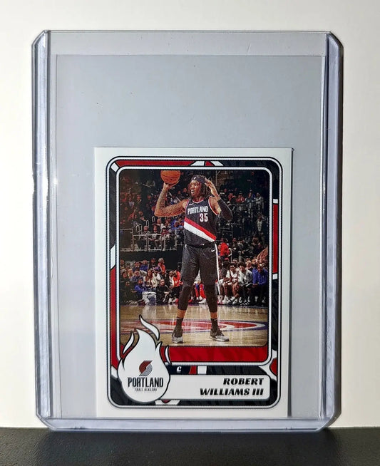 Robert Williams III 2024-25 Panini NBA #443 Sticker Card Portland Trail Blazers