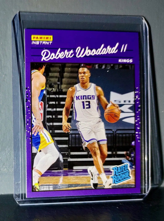 Robert Woodard II 2020-2021 Panini NBA #41 Rated Rookie Retro Card 1/3558 - Basketball Card Single