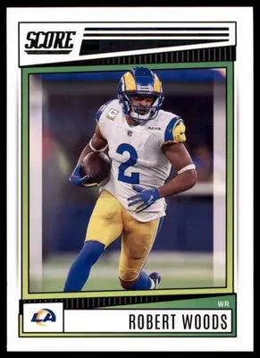 Robert Woods 2022 Score #153 Los Angeles Rams
