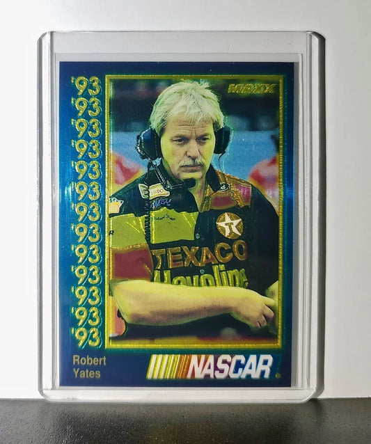 Robert Yates 1993 Maxx Premier Plus Racing #90 NASCAR Card Robert Yates Racing - Racing Card Single