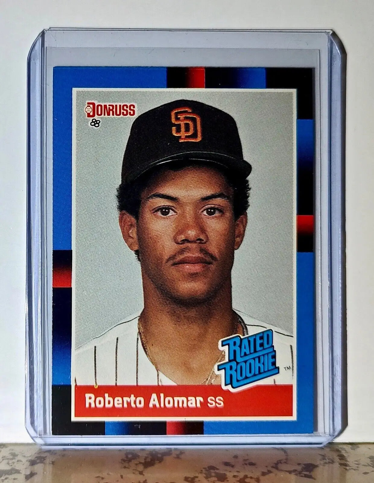 Roberto Alomar 1988 Donruss MLB #34 Baseball Card San Diego Padres - Baseball Card Single