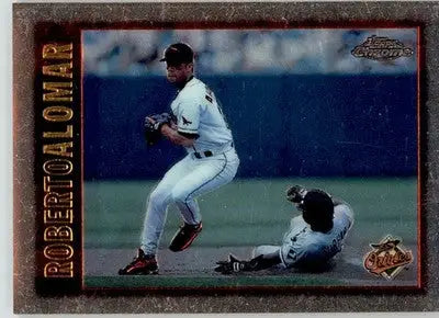 Roberto Alomar - 1997 Topps Chrome - #58 - Baseball - Baseball Card Single
