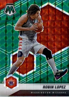 Robin Lopez - 2020-21 Panini Mosaic - #48 - Mosaic Green Basketball - Basketball Card Single