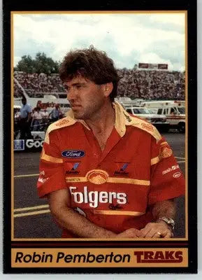Robin Pemberton - 1991 Traks - #109 - Racing - Racing Card Single