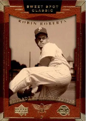 Robin Roberts - 2004 Upper Deck Sweet Spot Classic - #69 - Baseball - Baseball Card Single