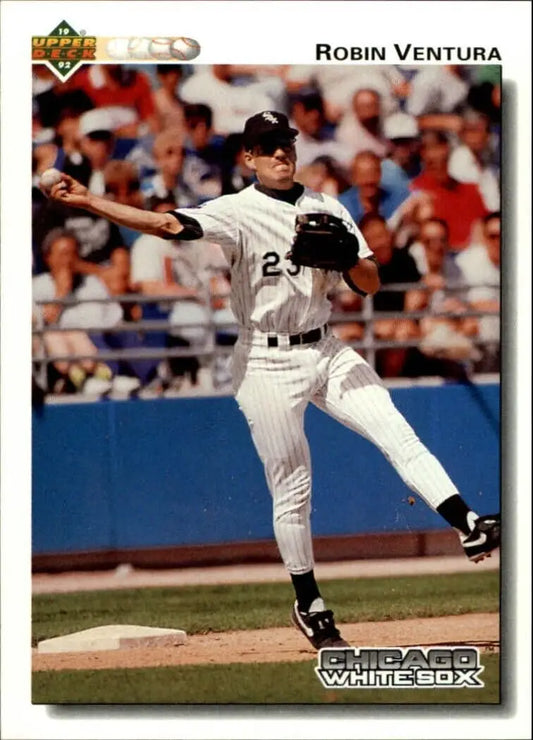 Robin Ventura 1992 Upper Deck MLB #263 Baseball Card Chicago White Sox - Baseball Card Single