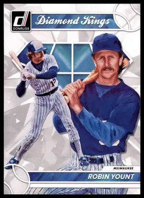 Robin Yount 2023 Donruss Diamond Kings #24 Milwaukee Brewers - Baseball Card Single