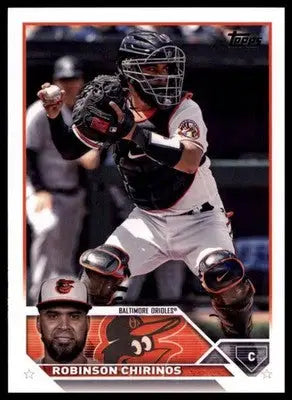 Robinson Chirinos 2023 Topps #620 Baltimore Orioles - Baseball Card Single