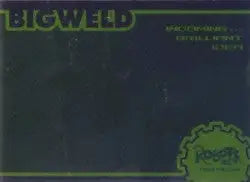 Green BIGWEED text on dark background for Robots The Movie CL1 Bigweld Case Topper