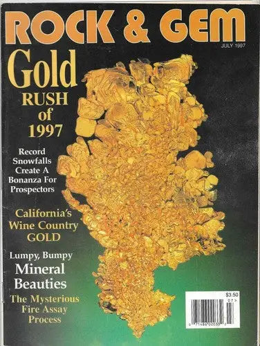 Rock and Gem July 1997 (Gold Rush of 1997) Magazine - Other