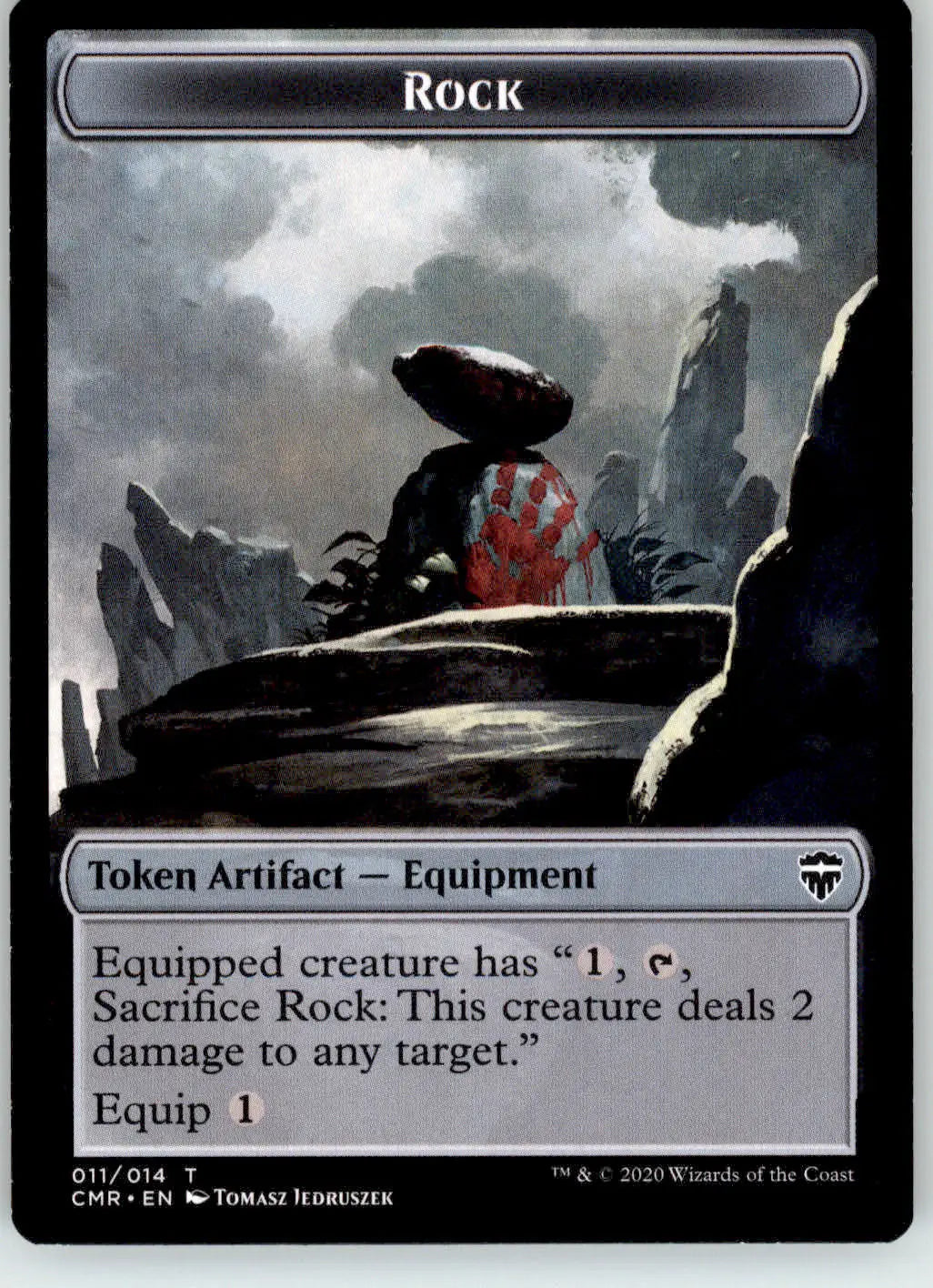 Rock Token - Commander Legends - 11 - NM Magic: The Gathering - Magic Card Single