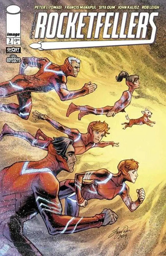 Rocketfellers #7 Cover B Siya Oum Variant - Comic Book