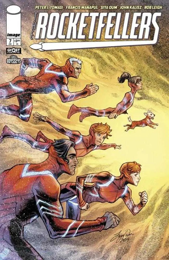 Rocketfellers #7 Cover B Siya Oum Variant - Comic Book