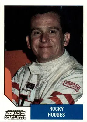 Rocky Hodges - 1987 World of Outlaws - #24 - Racing - Racing Card Single