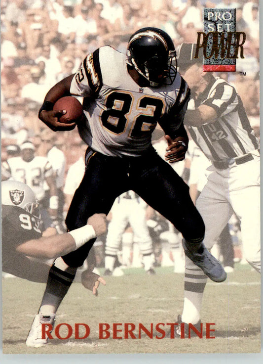 Rod Bernstine - 1992 Pro Set Power - #182 - Football - Football Card Single