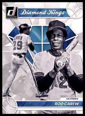 Rod Carew 2023 Donruss #2 California Angels - Baseball Card Single