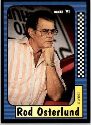 Rod Osterlund - 1991 Maxx - #101 - Racing - Racing Card Single