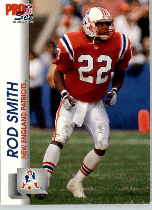 Rod Smith - 1992 Pro Set - #580 - RC Football - Football Card Single