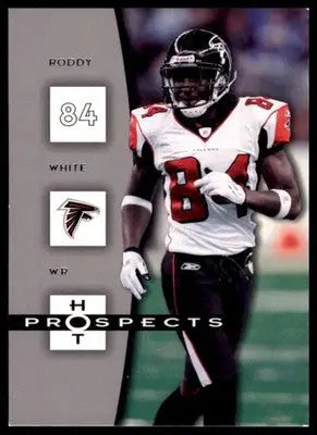 Roddy White 2006 Fleer Hot Prospects #6 Atlanta Falcons