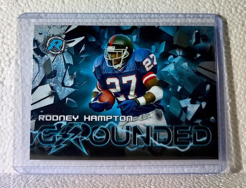 Rodney Hampton 2023 Topps Resurgence Grounded NFL #RG-16 Card New York Giants