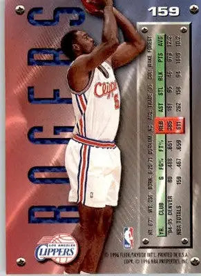 Rodney Rogers - 1995-96 Metal - #159 - Basketball - Basketball Card Single