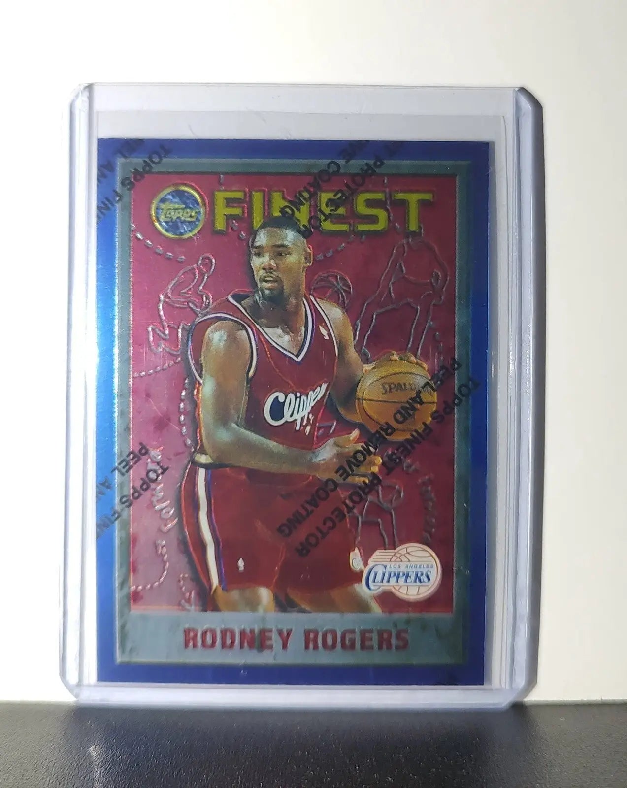 Rodney Rogers 1995-96 Topps Finest NBA #238 Card Clippers