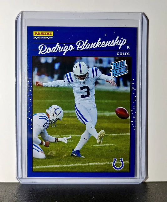 Rodrigo Blankenship Rookie 2020 Panini NFL #45 Rated Rookie Indianapolis Colts - Football Card Single